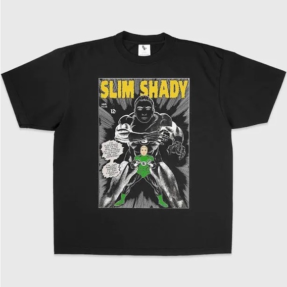 Eminem Slim Shady Comic Style Graphic T-Shirt Size Small - Picture 5 of 7
